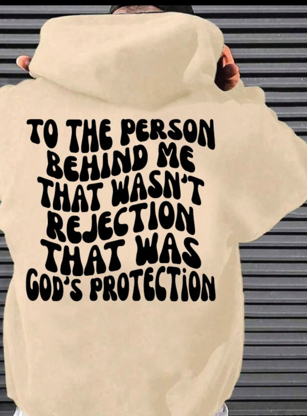 Not rejection, but God's protection